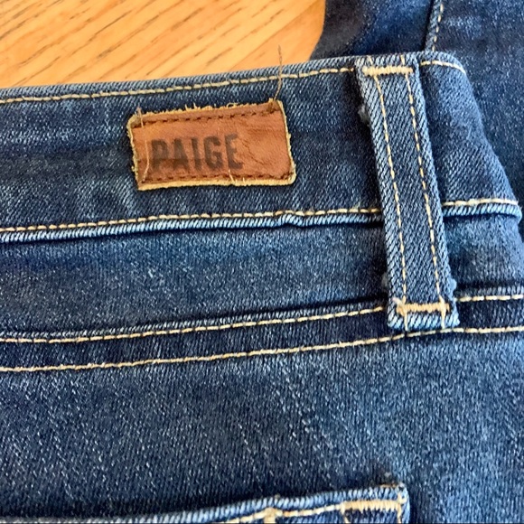 ⚡️SOLD Paige Skyline Skinny Hugo Dark Skinny Jeans - Picture 7 of 10